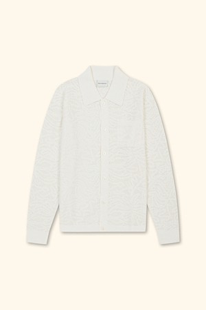 Knitwear Lace Shirt Polo Longsleeve
