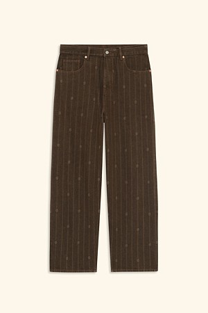 Monogram Baggy Jeans