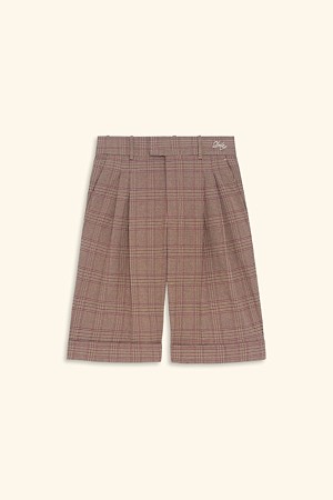 Prince Of Wales Tailored Shorts