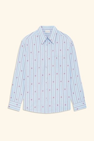 Striped Monogram Shirt