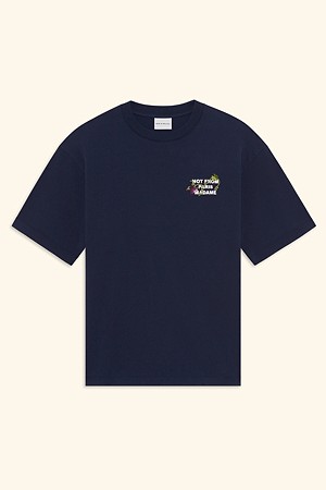 Vine Embroidered Slogan T-shirt