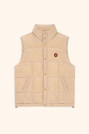 D Mirror Sleeveless Down Vest