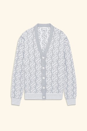 D Mirror Monogram Knit Cardigan