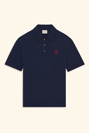 D Mirror Knit Polo