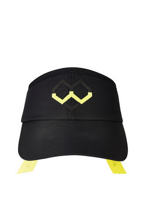 VWX VISOR BK SYMBOL(YE)