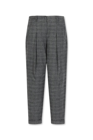 CHECK PATTERN BAGGY PANTS 