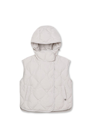 WAVE QUILTING DOWN VEST 