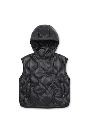 WAVE QUILTING DOWN VEST 