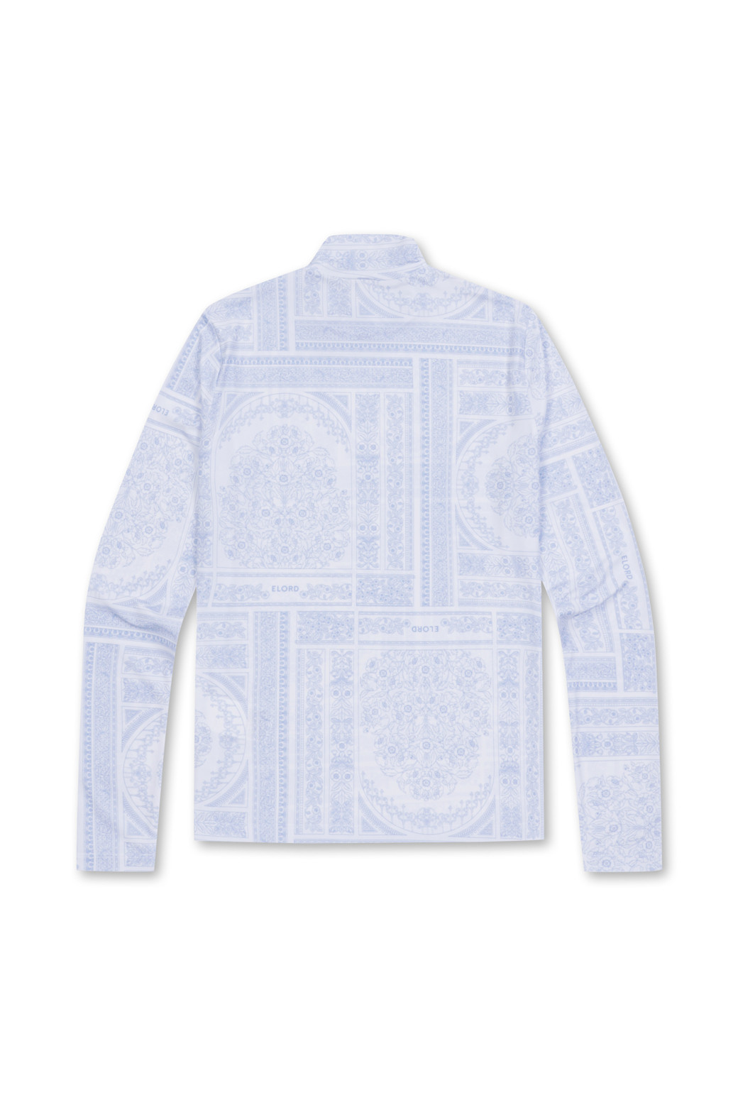 ELORD - 긴팔티셔츠 - DARIA SONG ARCH HIGH NECK(Blue)