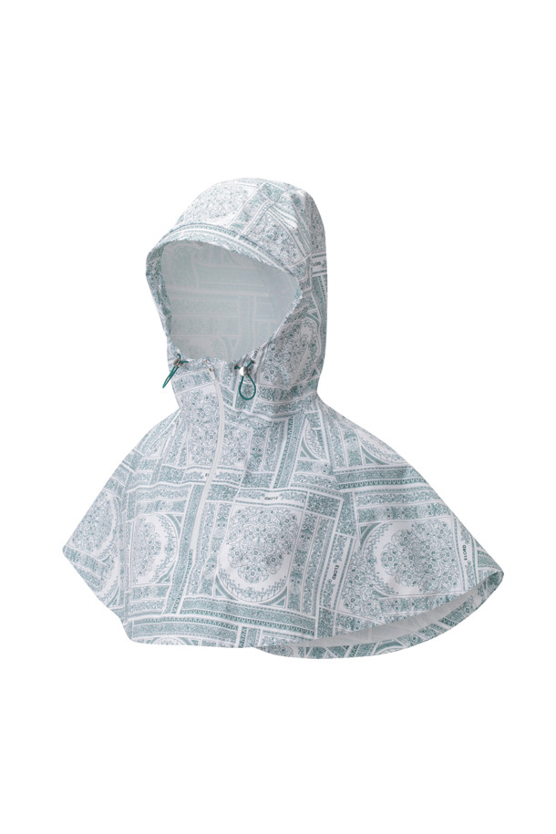 ELORD - 기타소품 - [ONLINE EXCLUSIVE] Elysee Edit2.PATTERN RAIN PANCHO(Grey)