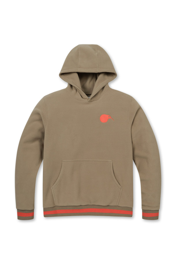 ELORD - 긴팔티셔츠 - P&C UNI KIWI HOODIE(Beige)