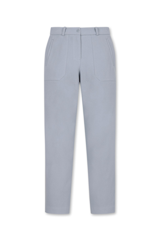 ELORD - 롱팬츠 - WOOL TOUCH STANDARD FIT PANTS(Sky Blue)