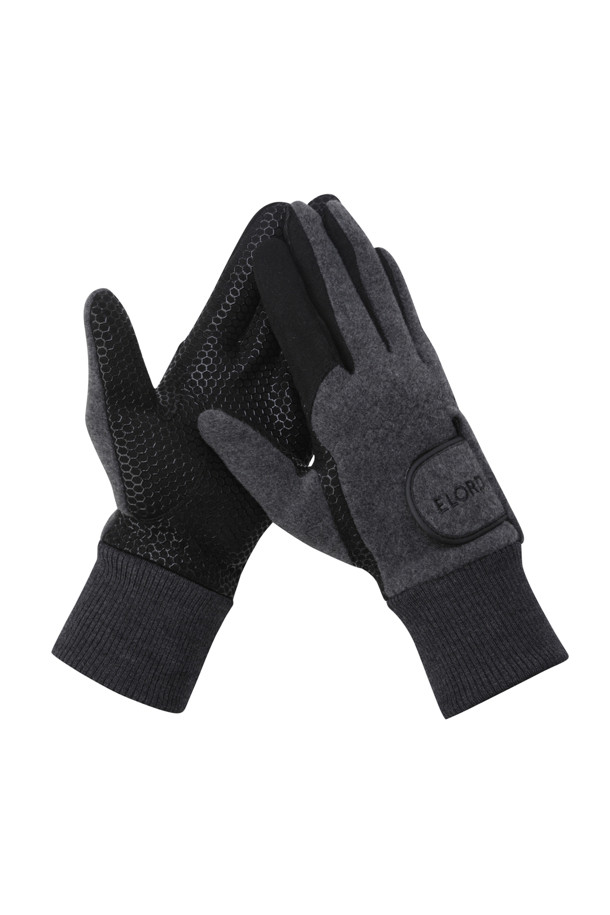 ELORD - 장갑 - MEN FLEECE WARMER GLOVES(Black)