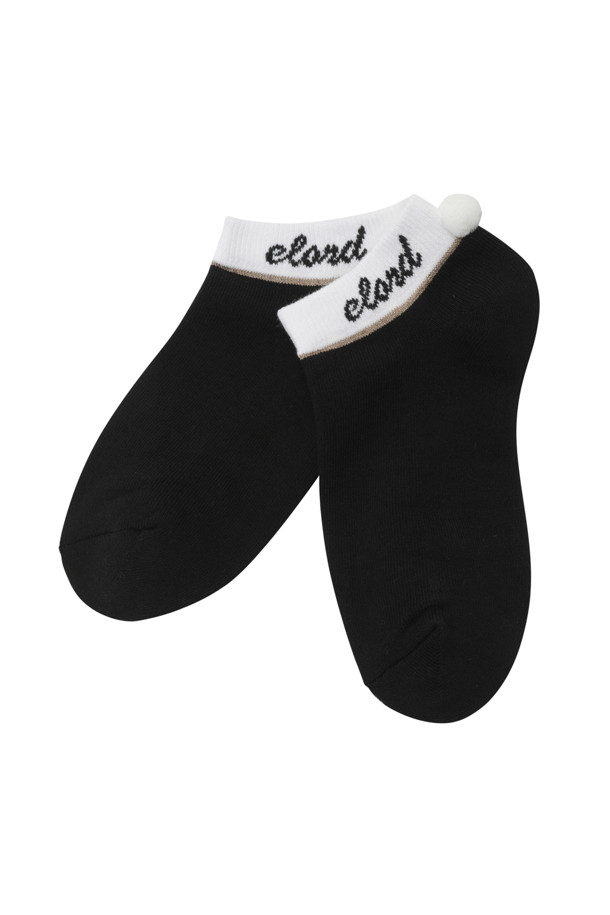 ELORD - 양말 - WOMEN SOCKS(Black)