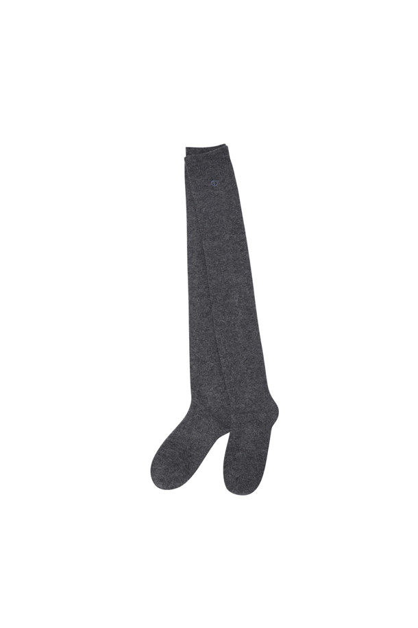 ELORD - 양말 - WOOL KNEE SOCKS(Grey)