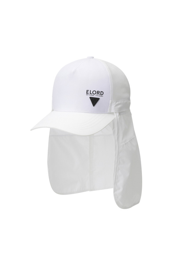 ELORD - 모자 - UNISEX MESH CAP(White)