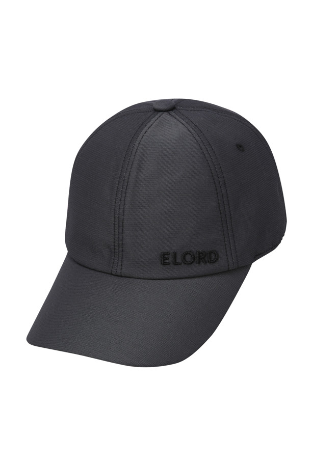 ELORD - 모자 - MEN BASIC CAP(Black)