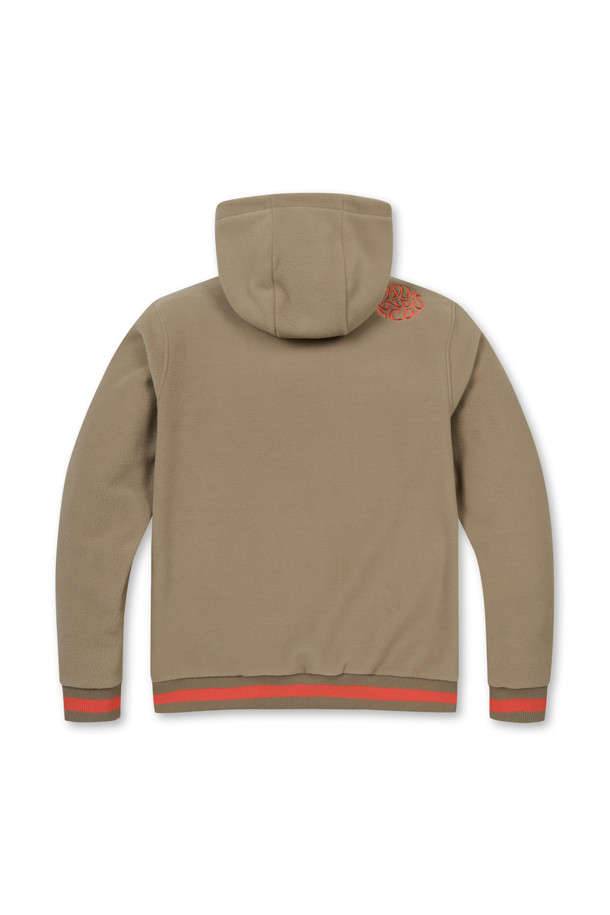 ELORD - 긴팔티셔츠 - P&C UNI KIWI HOODIE(Beige)