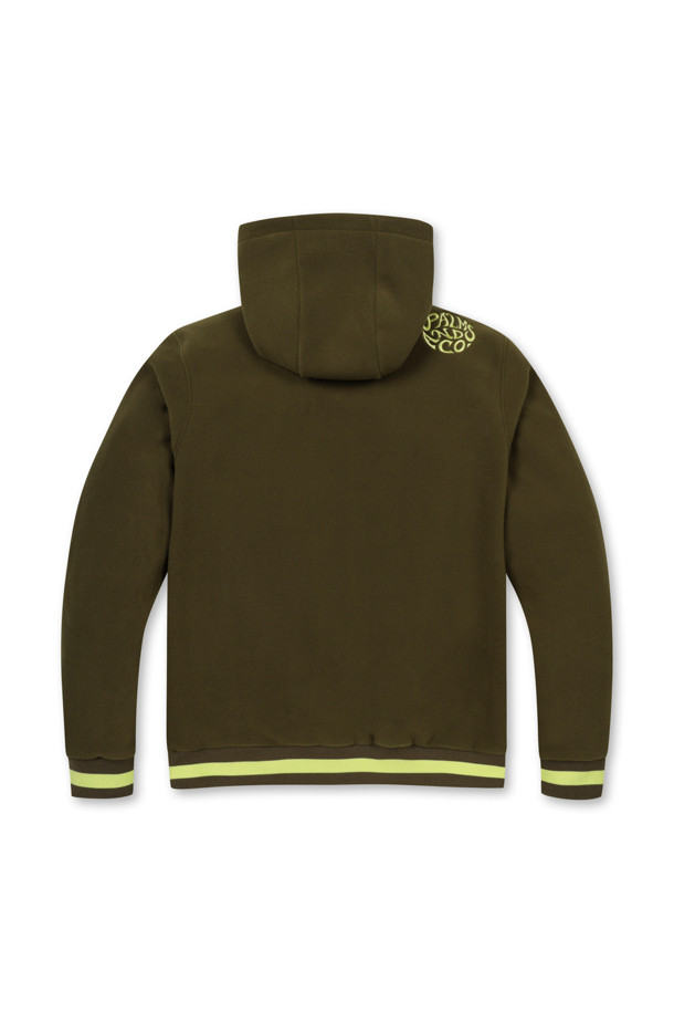 ELORD - 긴팔티셔츠 - P&C UNI KIWI HOODIE(Khaki)