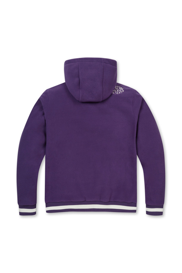 ELORD - 긴팔티셔츠 - P&C UNI KIWI HOODIE(Purple)