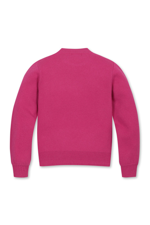 ELORD - 니트 - JEWEL VOLUME FIT SWEATER(Hot Pink)