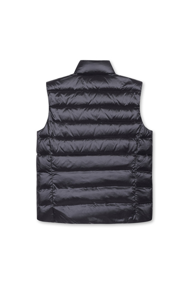 ELORD - 베스트 - GLOSSY LIGHTWEIGHT DOWN VEST(Black)