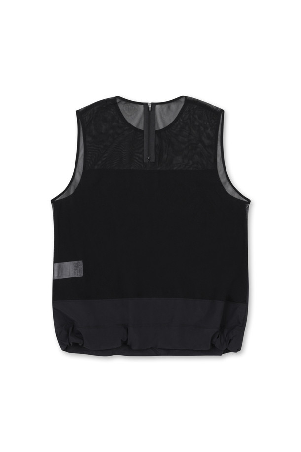 ELORD - 베스트 - [ONLINE EXCLUSIVE] GX ESSENTIAL W MESH MIX VEST(Black)