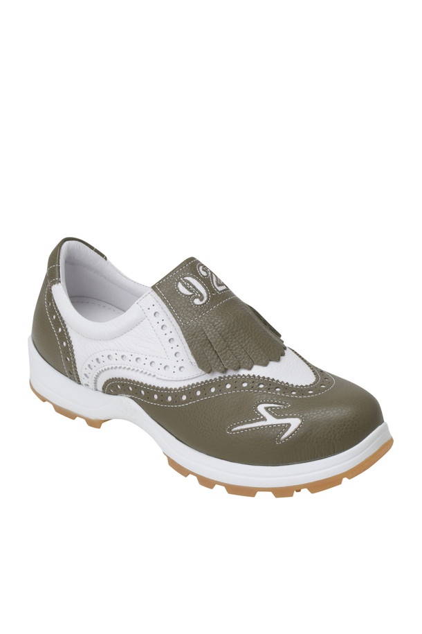 ELORD - 골프화 - WOMEN 9.2 ITALY GOLF SHOES(Khaki)