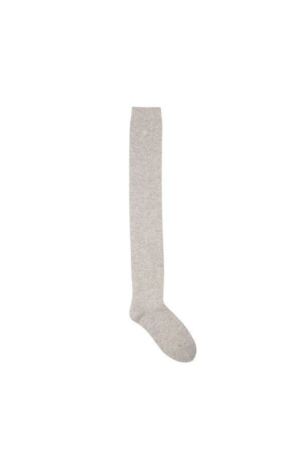 ELORD - 양말 - WOOL KNEE SOCKS(Ivory)