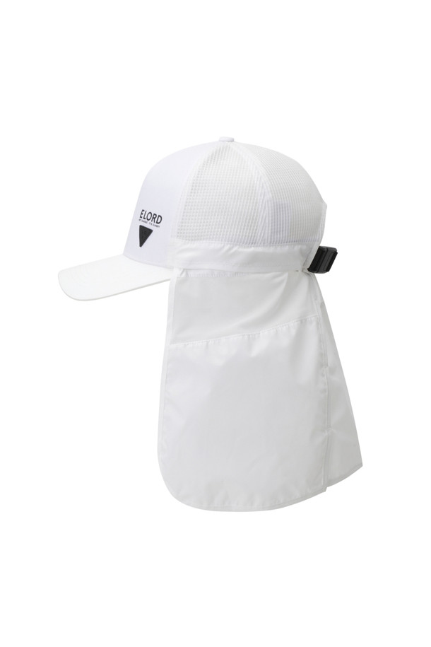 ELORD - 모자 - UNISEX MESH CAP(White)