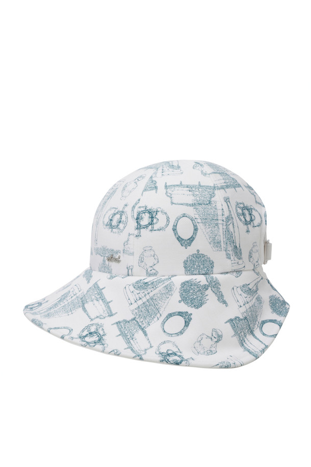 ELORD - 모자 - ELORD GALLERY BUCKET HAT(Blue)