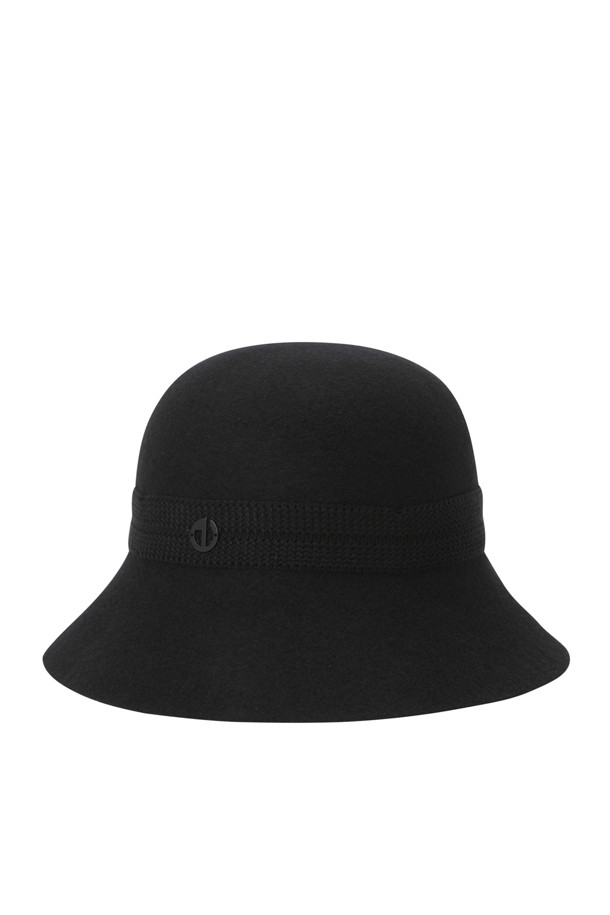 ELORD - 모자 - WOMEN FELT BUCKET HAT(Black)