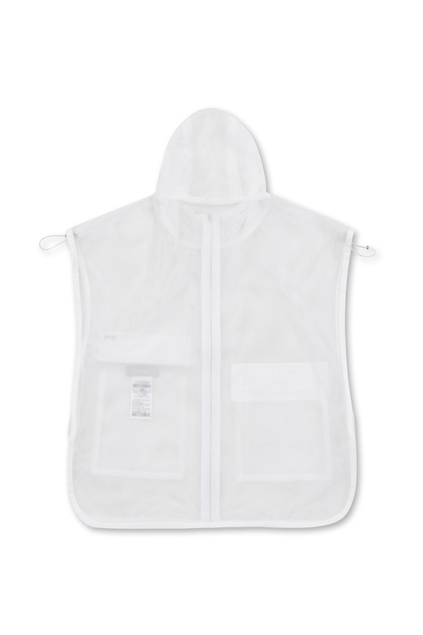 ELORD - 베스트 - [ONLINE EXCLUSIVE] Elysee Edit3. MESH HOODIE BIB(White)