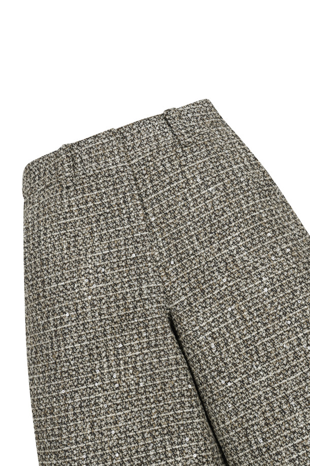 ELORD - 하프팬츠 - SPANGLE TWEED HALF PANTS