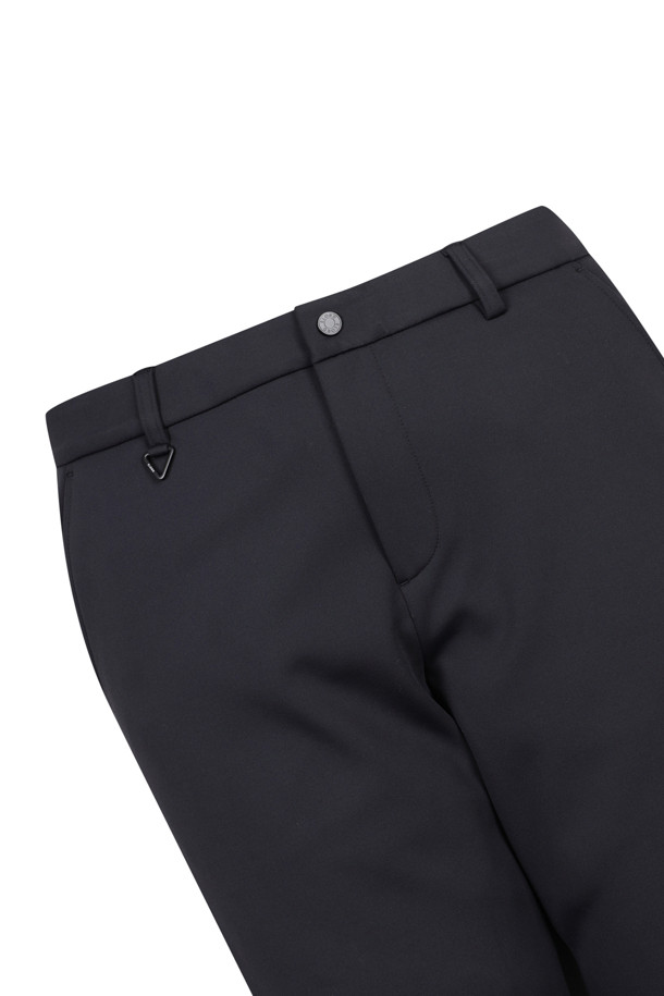 ELORD - 롱팬츠 - WARM HIGH TENSION STANDARD FIT PANTS(Black)