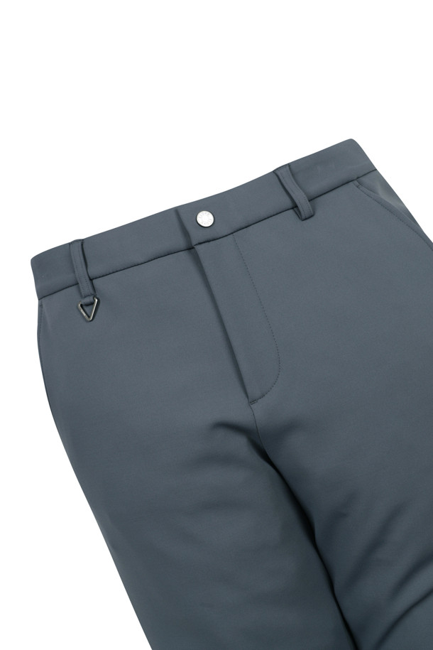 ELORD - 롱팬츠 - WARM HIGH TENSION STANDARD FIT PANTS(Charcoal)