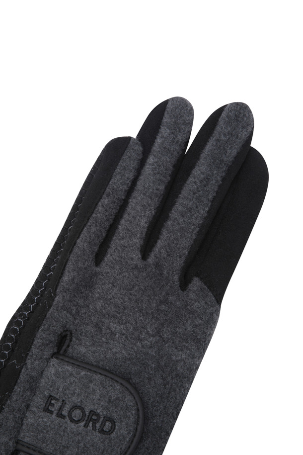 ELORD - 장갑 - MEN FLEECE WARMER GLOVES(Black)