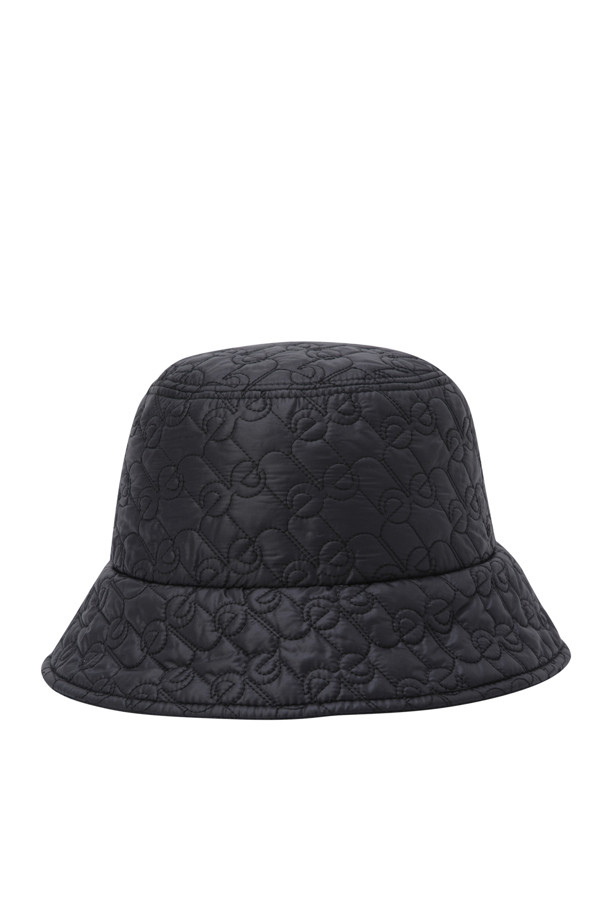 ELORD - 모자 - WOMEN QUILTED BUCKET HAT(Black)