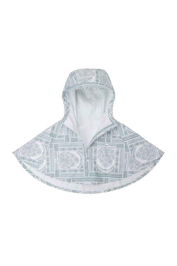 ELORD - 기타소품 - [ONLINE EXCLUSIVE] Elysee Edit2.PATTERN RAIN PANCHO(Grey)