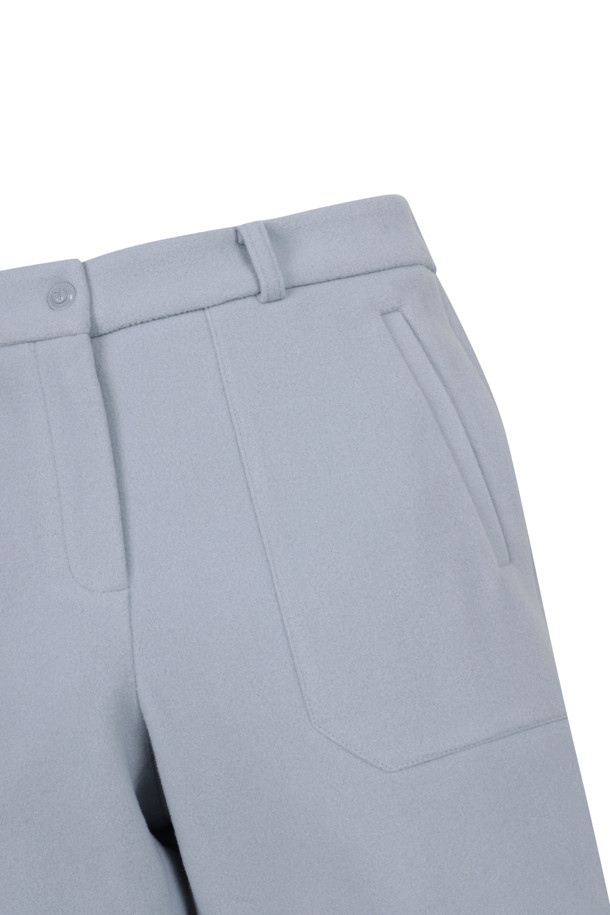 ELORD - 롱팬츠 - WOOL TOUCH STANDARD FIT PANTS(Sky Blue)