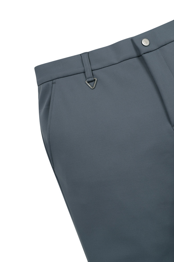 ELORD - 롱팬츠 - WARM HIGH TENSION STANDARD FIT PANTS(Charcoal)