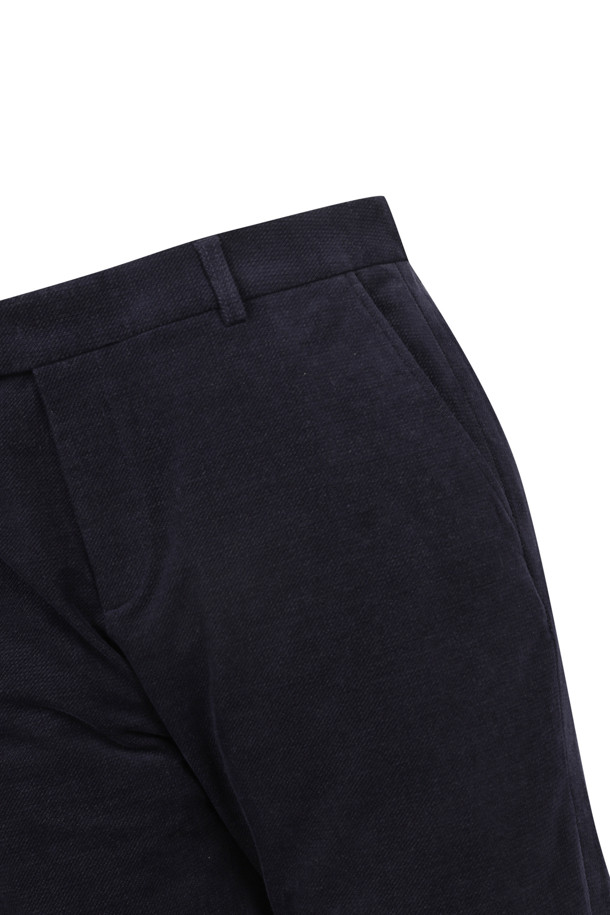 ELORD - 롱팬츠 - MOLESKIN TAPERED FIT PANTS(Navy)