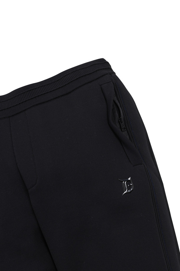 ELORD - 롱팬츠 - [DEUX] FUSION KNIT PANTS(Black)