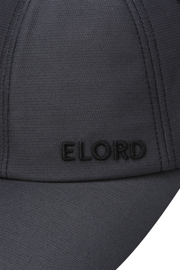 ELORD - 모자 - MEN BASIC CAP(Black)