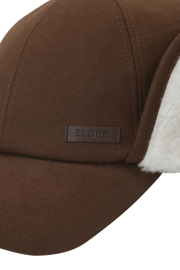 ELORD - 모자 - MEN HYBRID WARMER CAP(Brown)