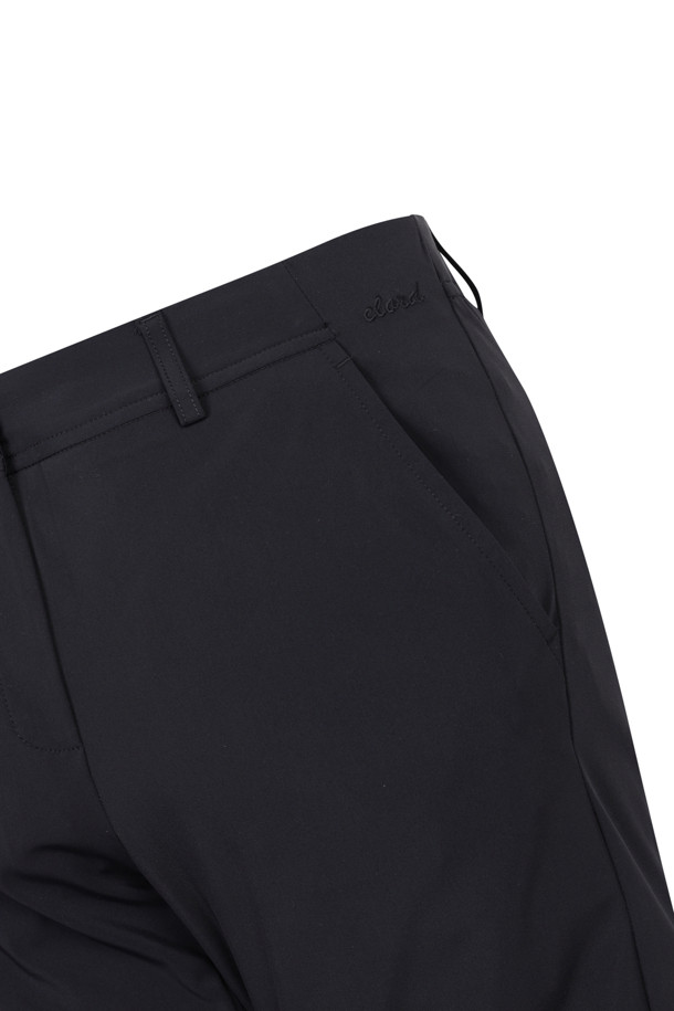 ELORD - 롱팬츠 - [ONLINE EXCLUSIVE] Elysee Edit4. Stretch Standard Pants(Black)