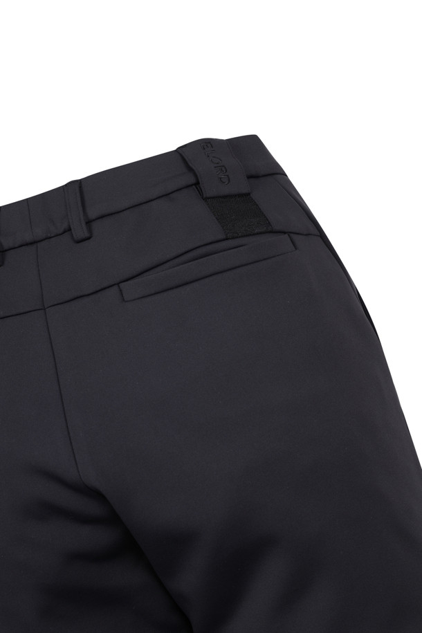 ELORD - 롱팬츠 - WARM HIGH TENSION STANDARD FIT PANTS(Black)