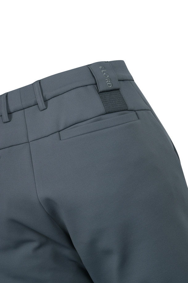 ELORD - 롱팬츠 - WARM HIGH TENSION STANDARD FIT PANTS(Charcoal)