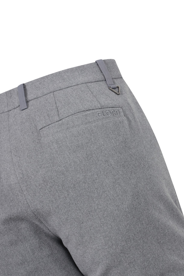 ELORD - 롱팬츠 - WARM SOFT TOUCH PATTERN PANTS(Grey)