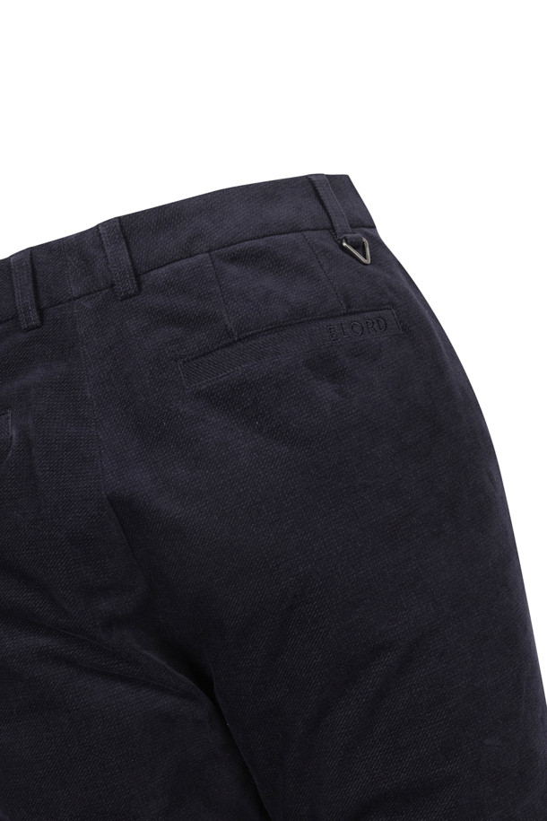 ELORD - 롱팬츠 - MOLESKIN TAPERED FIT PANTS(Navy)